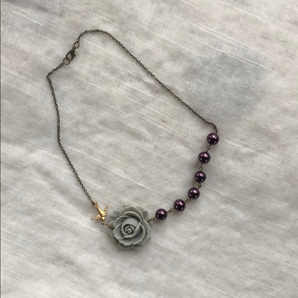 Handmade Fall Passion Necklace - Picture 3 of 4
